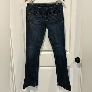 American Eagle Outfitters Dark Blue Flare Jeans